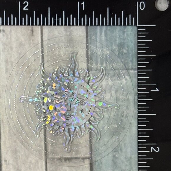 ๐10/$10๐ Silver Translucent Holographic Waterproof Vinyl Sticker Decal - Picture 1 of 1